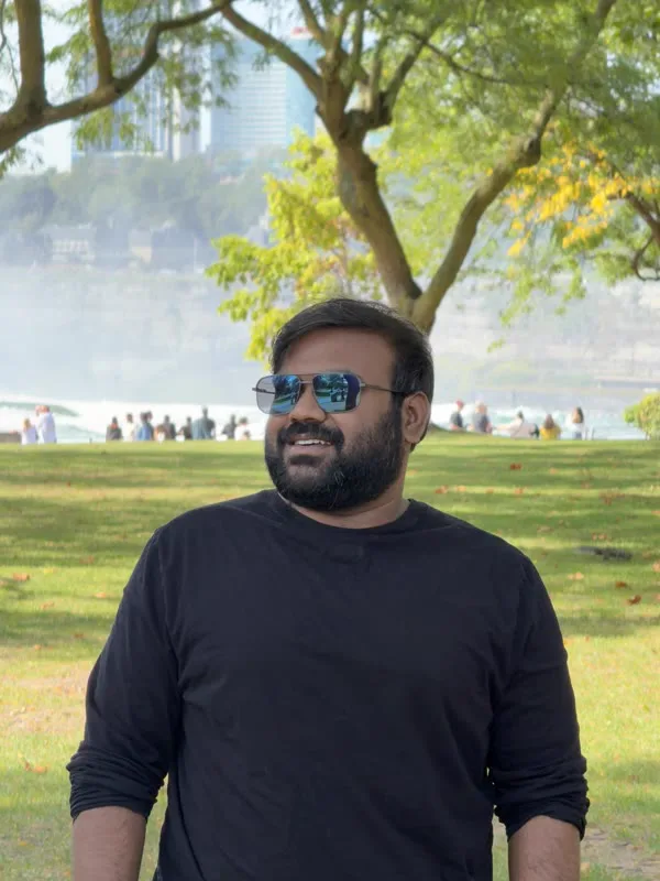 Sai Srinivas at a park